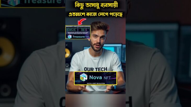 কিছু অসাধু ব্যবসায়ী, তাদের কাজে লেগে পড়েছে। tresure nft today update #shorts #tresure #nft