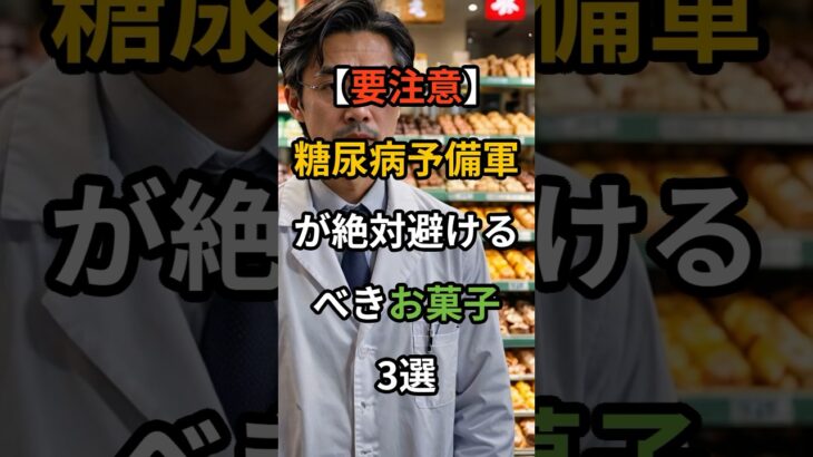 【危険】糖尿病予備軍は絶対に食べるな　#健康 #健康雑学 #雑学 #予防 #病気