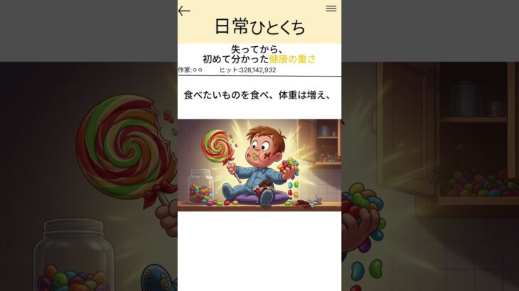 失ってから、初めて分かった。#健康#糖尿病#後悔#家族#健康管理#生活習慣#検診