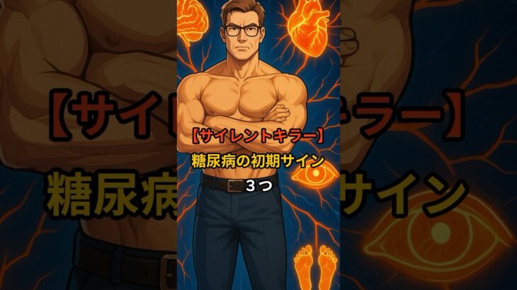 その症状、ただの疲れじゃないかも。「サイレントキラー」糖尿病の見逃せない初期サイン#糖尿病 #健康
