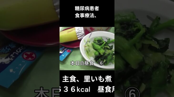 糖尿病患者の食事療法、主食、里芋煮