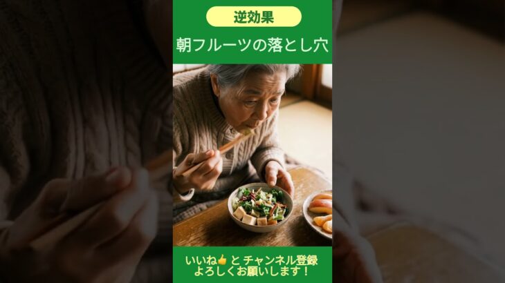 糖尿病予備軍が朝にやりがちな逆効果フルーツ習慣