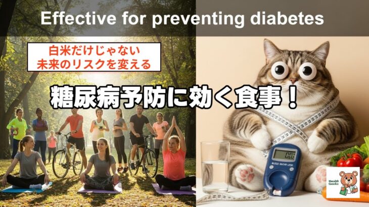 糖尿病予防に効く「食の選び方」〜科学的根拠に基づく実践メニュー知って得する健康知識、｜科学的根拠に基づく予防・健康寿命の専門チャンネル#糖尿病予防#血糖値コントロール#全粒穀物#ブロッコリースプラウト