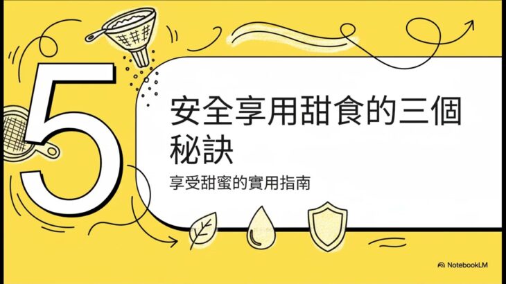 甜蜜不投降：糖尿病與代糖使用指南