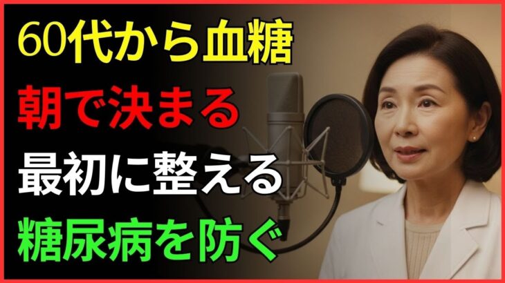 医者は教えない糖尿病予防の秘密、朝に決まります | 健康 | 血糖 | 生活習慣 | 老後 | オーディオブック
