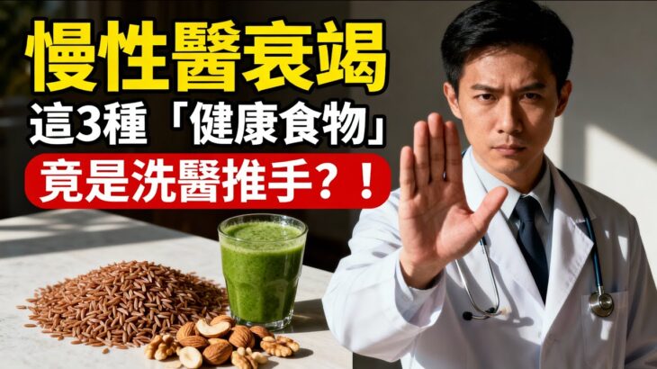 從糖尿病到洗腎只需一步？醫師警告：這些「養生習慣」正在毀掉你的腎！