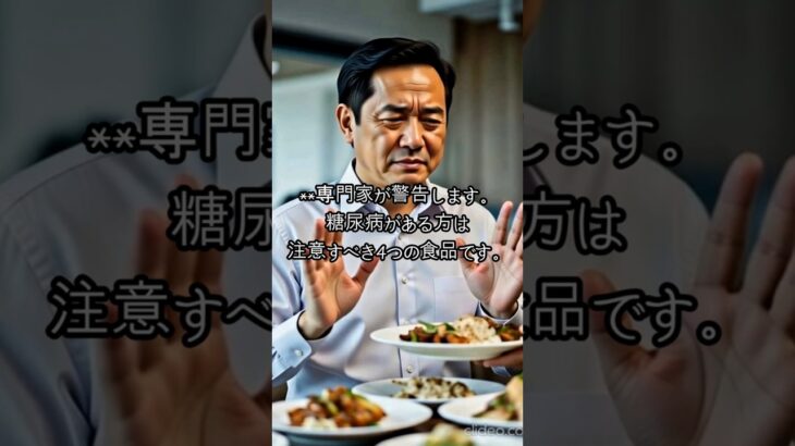 専門家が警告｜糖尿病の方が注意すべき食品