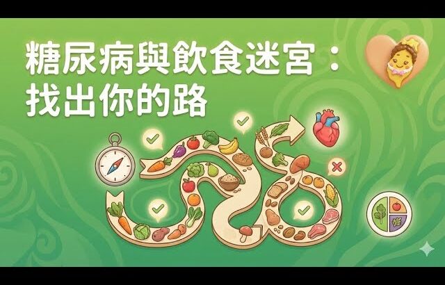 糖尿病與飲食迷宮：找出你的路