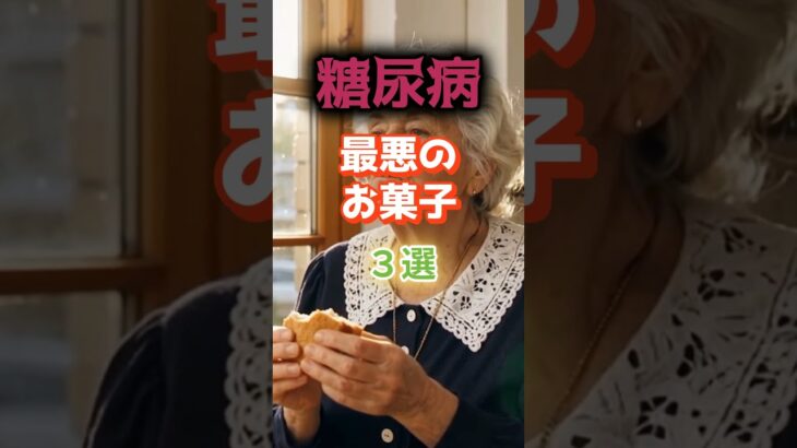 【1位はケーキじゃない⁉】糖尿病になりやすい最悪のお菓子とは⁉#雑学 #健康 #医学 #ファッション #開運 #名言 #知恵