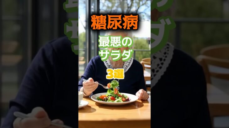 【1位はみんな食べたことがあるアレ⁉】糖尿病になりやすい、最悪のサラダとは⁉#雑学 #健康 #医学 #ファッション #開運 #名言 #知恵