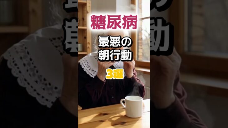 【1位はやりがちな朝習慣⁉】糖尿病になりやすい、最悪の朝行動とは⁉#雑学 #健康 #医学 #ファッション #開運 #名言 #知恵