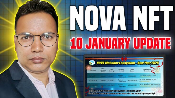 10 January 2026//Treasure NFT//NOVA NFT NEW UPDATE TODAY//New Post…