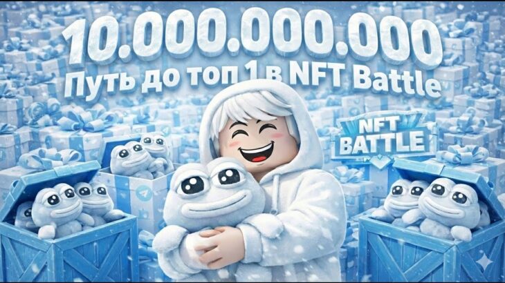 Битва НФТ ОТКРЫТИЕ на10.000.000.000! NFT BATTLE! ПУТЬ ДО ТОП1 СЕРВЕРА | NFT Battle Roblox
