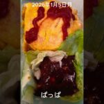 #2026/01/05/7:00#糖尿病弁当#オムライスとハンバーグ弁当#shorts
