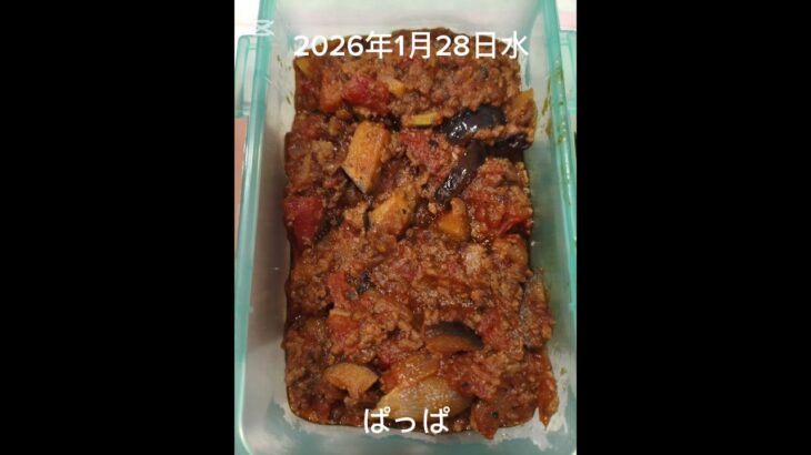 #2026/01/28/4:30#糖尿病弁当#ルーなしキーマカレー弁当#shorts