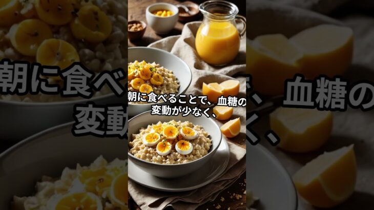朝に食べると糖尿病に良い食べ物3選！
