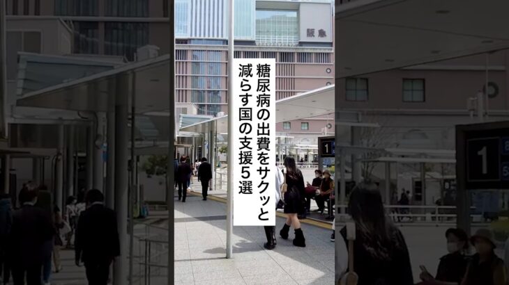 糖尿病の出費をサクッと減らす国の支援5選 #退職 #給付金 #仕事辞めたい #会社