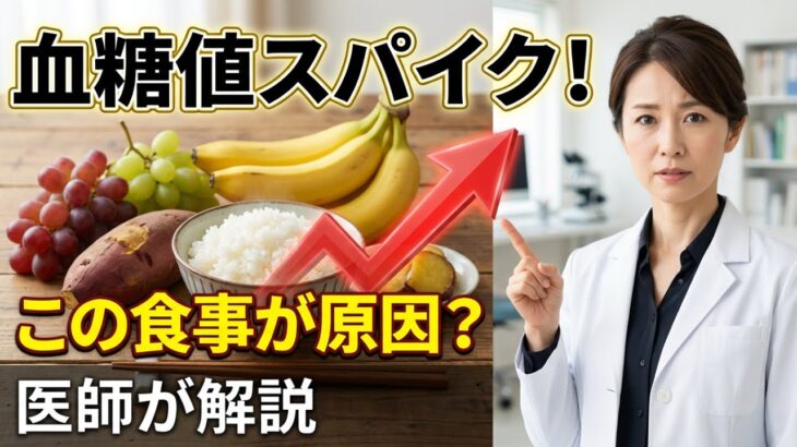 健康食が糖尿病を招く？60歳以上が知らない５つの「隠れ血糖値スパイク」習慣