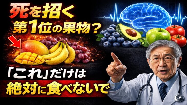 60代から命の危険！糖尿病を招く危険な果物4つ vs 脳卒中を防ぐ奇跡の果物4つ｜シニア健康｜医師が語る健康