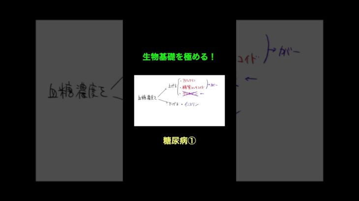69糖尿病1 #生物基礎