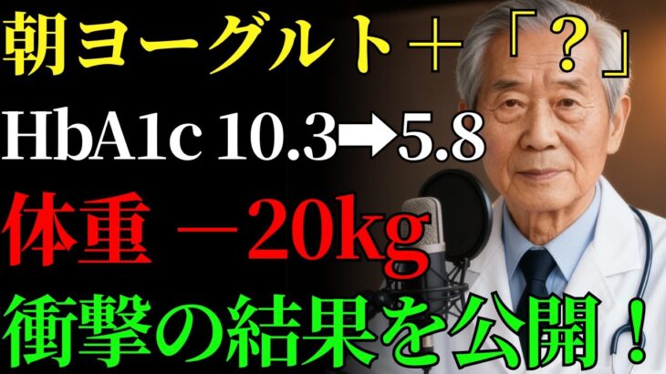 【糖尿病専門医が警告】ヨーグルトの食べ方を間違えると血糖値が悪化する｜9割が知らない真実