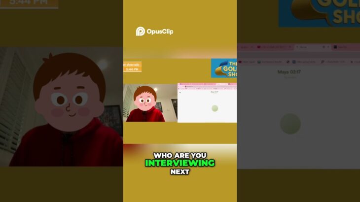 Aidan McCann  Magician & Agent on The Golden Show!  #nft #funny #crypto