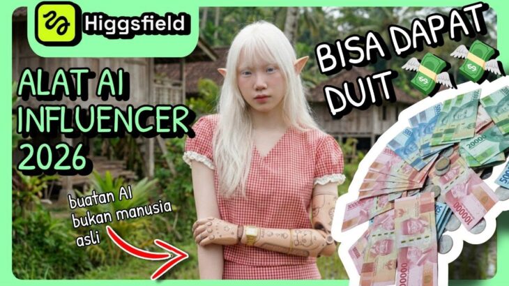 Alat bikin AI INFLUENCER terbaru 2026 – Penghasil duit pengganti kripto dan nft 100% work no root