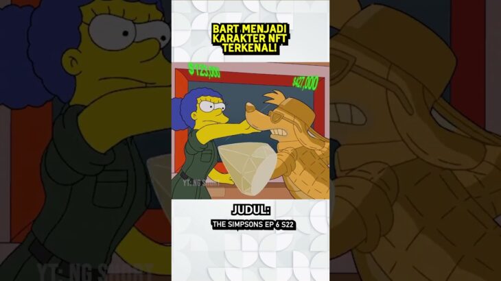 BART MENJADI KARAKTER NFT TERKENAL!