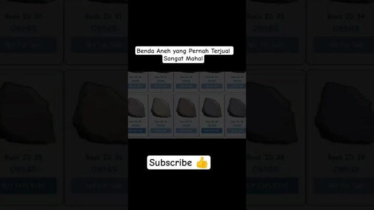 Benda Aneh yang Pernah Terjual Sangat Mahal NFT bergambar batu #shortsfeed