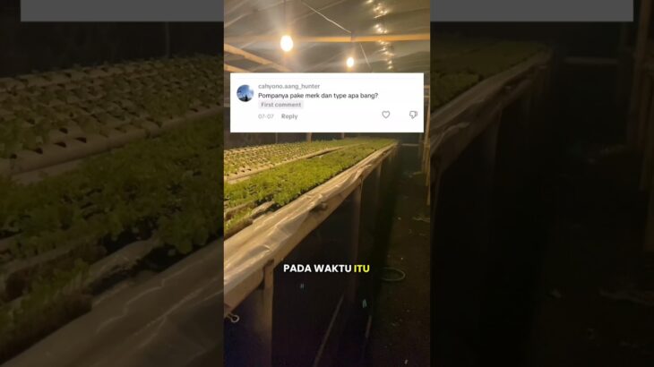 Bongkar Rahasia Pompa Untuk Sistem Hidroponik NFT #shorts #education #hidroponik