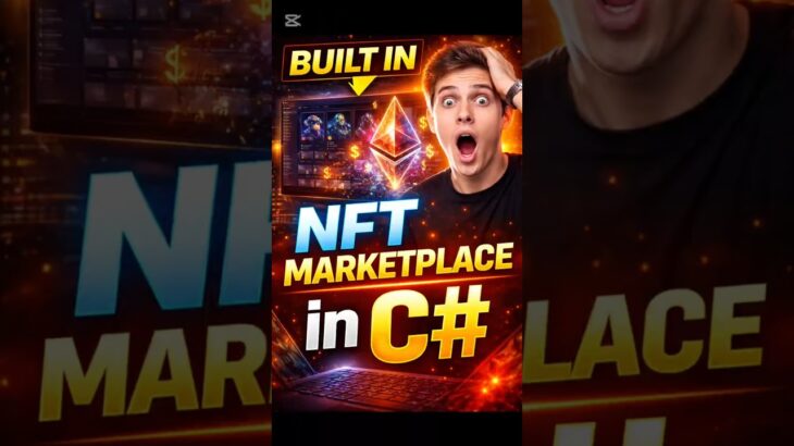 Built a Full NFT Marketplace App in C# |#appdevelopment #csharpdotnet #desktopapplication #nftsystem