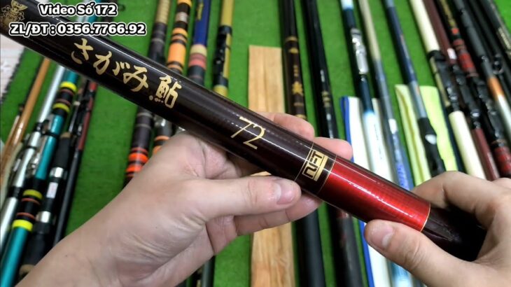 Cần Tay Nhật Săn Hàng NFT 7m2 & 8m1 – Cần Câu Lục Khoen Pat Fuji Daiwa Shimano | Video Số 172
