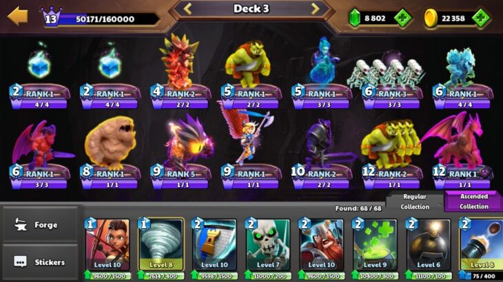 Casual Trophy Push using NFT’s🏆 | Castle crush