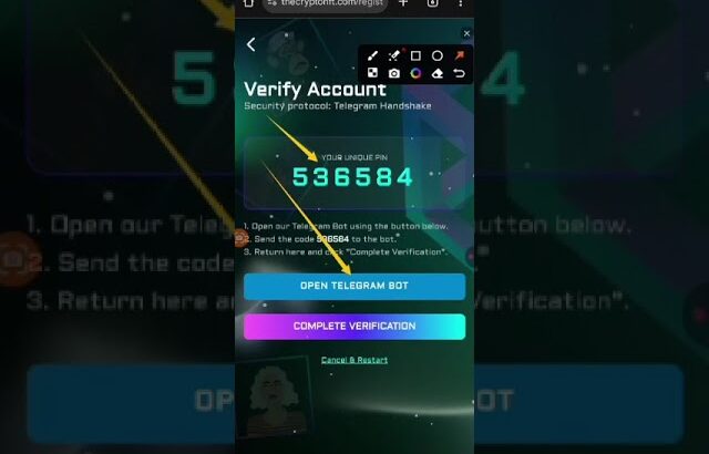 Crypto NFT | How to Create Account | Registration Guide | Link in Description