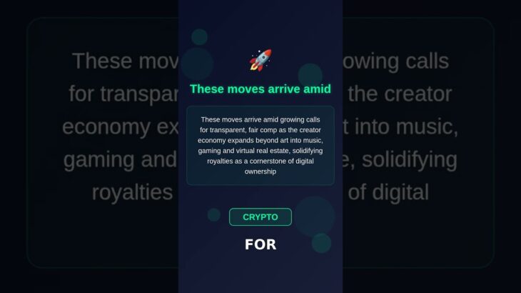 Crypto fans are buzzing as major NFT platforms roll out stronger royalty enforcement, keeping creato