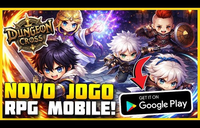 DUNGEONS CROSS: Novo MMO RPG NFT Grátis de PC ou Celular