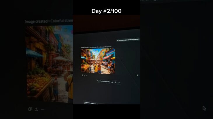 Day #2/100 Random AI NFT