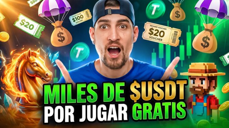 ¡¡ESTAN REGALANDO USDT!! – TOP 7 JUEGOS NFT GRATIS QUE TIENES QUE CONOCER ESTE 2026