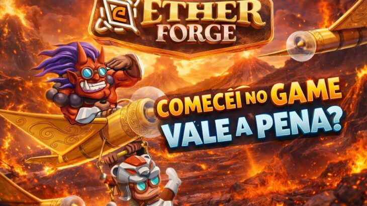 EtherForge – GameFi Estratégico com mineração e PVP na Solana | NFT & PvP 🛠️⚔️ vai bombar em 2026