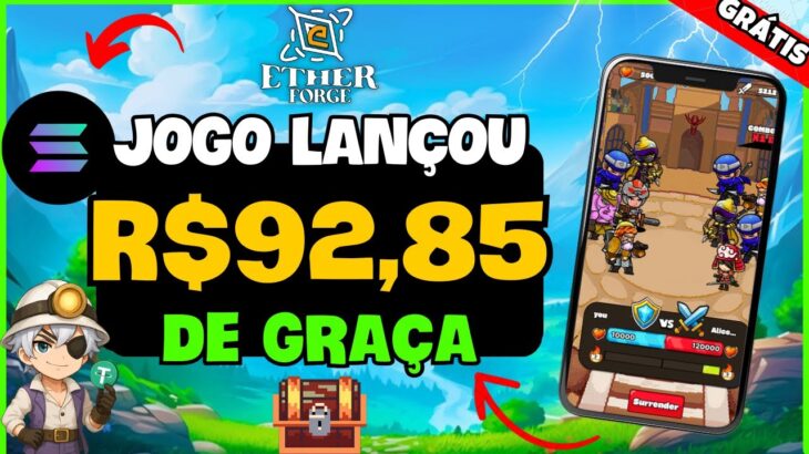 🔥 JOGO NFT GRÁTIS MOBILE ! Como INICIAR no ETHER FORGE
