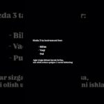 Kanalimda 2026-yilda “NFT/Kriptoda 0dan 10.000$ga 3 oyda chiqish” bo’yicha video qo’llanma bor✅