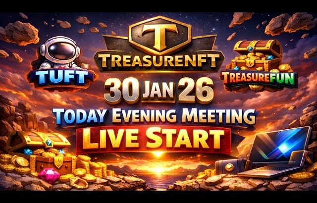 LIVE: TREASURE NFT MEETING | LATEST UPDATES AND INFORMATION