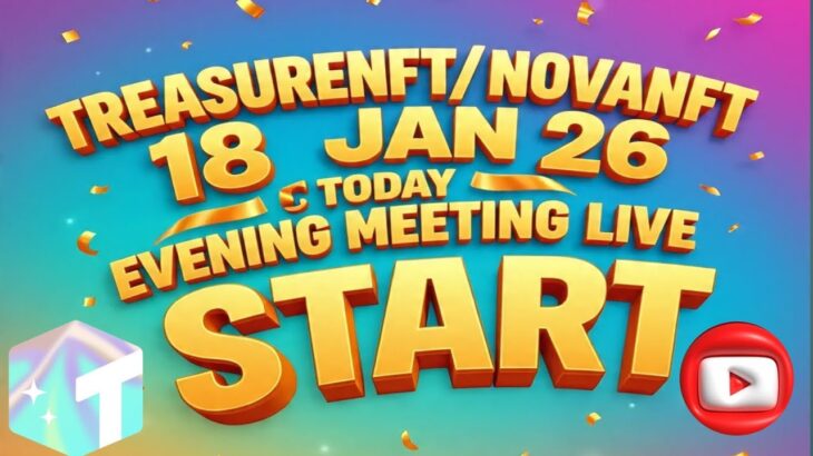 LIVE: TREASURE NFT MEETING | LATEST UPDATES AND INFORMATION | WITHDRAWAL UPDATE