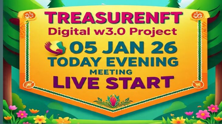 LIVE: TREASURE NFT MEETING | LATEST UPDATES AND INFORMATION | WITHDRAWAL UPDATE TODAY