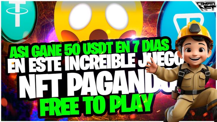 💥 ME GANE 50 USDT en AUTOMATICO 💥 JUEGO NFT de MINERIA en la NUBE | Como Ganar DINERO con FighTon