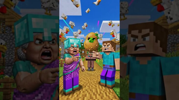 NENEK TERIAK! KENTANG JADI NFT DI MINECRAFT 😭🥔