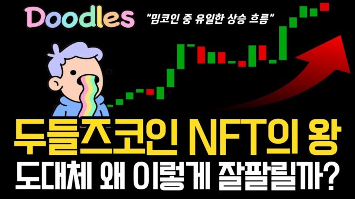 두들즈 NFT의 왕 도대체 왜 이렇게 잘 팔릴까 차트와 매집 흐름 분석 #두들즈 #두들즈분석