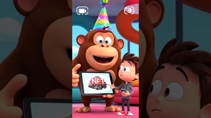 NFT Investment #animation #funny #bongoboom #comedy #cartoon #kids #kidsfun #monkey