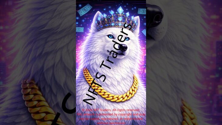 🐺 NFT Title : White Wolf of Power