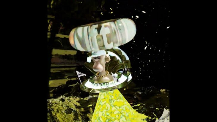 NFT digger – #547 nft- abduction #3d #NFTdigger #nftcoin #digger #gallery #digitalart #nft #ape